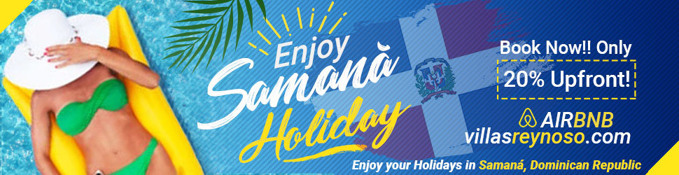 Enjoy your holidays on Samana - Playa 970x250px